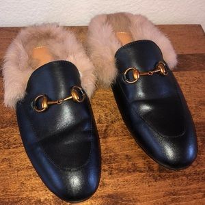Vero Cuoio Fur Lined Loafer size 235